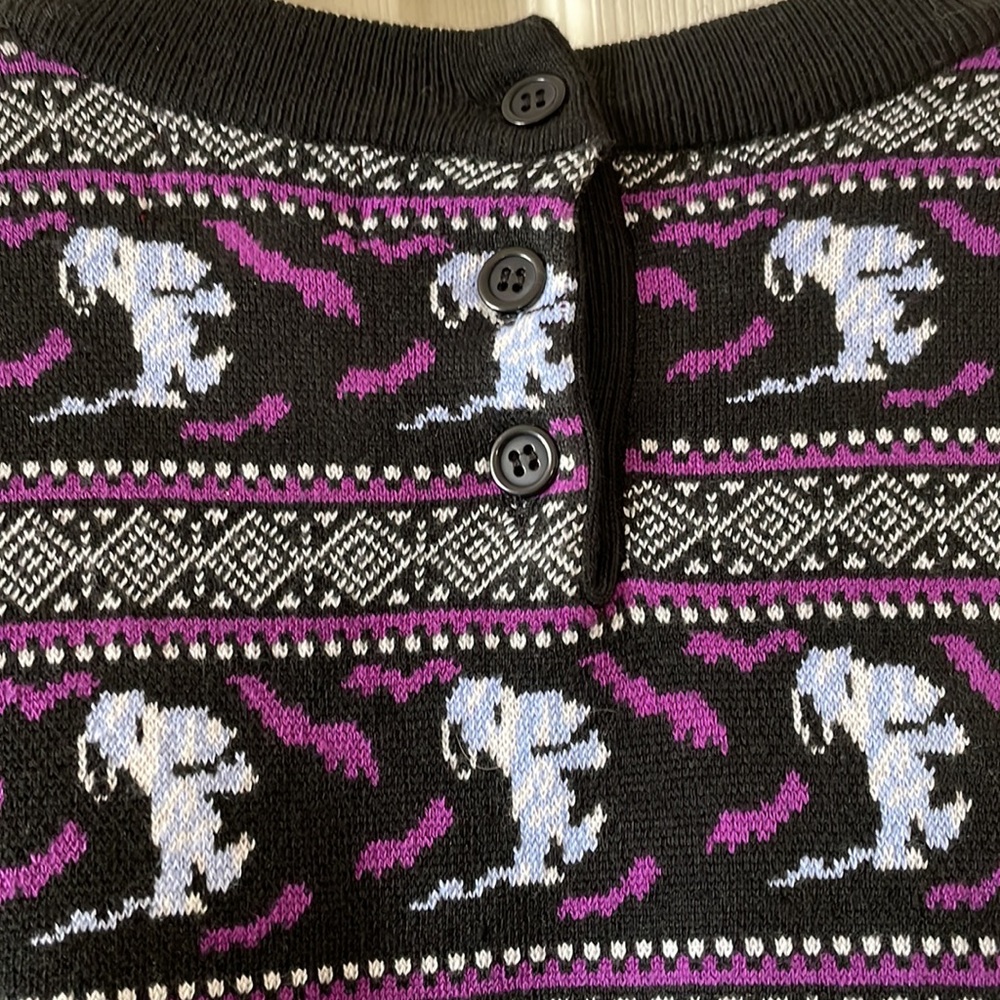 Peanuts x unique vintage spooky snoopy Paige sweater - Picture 10 of 10